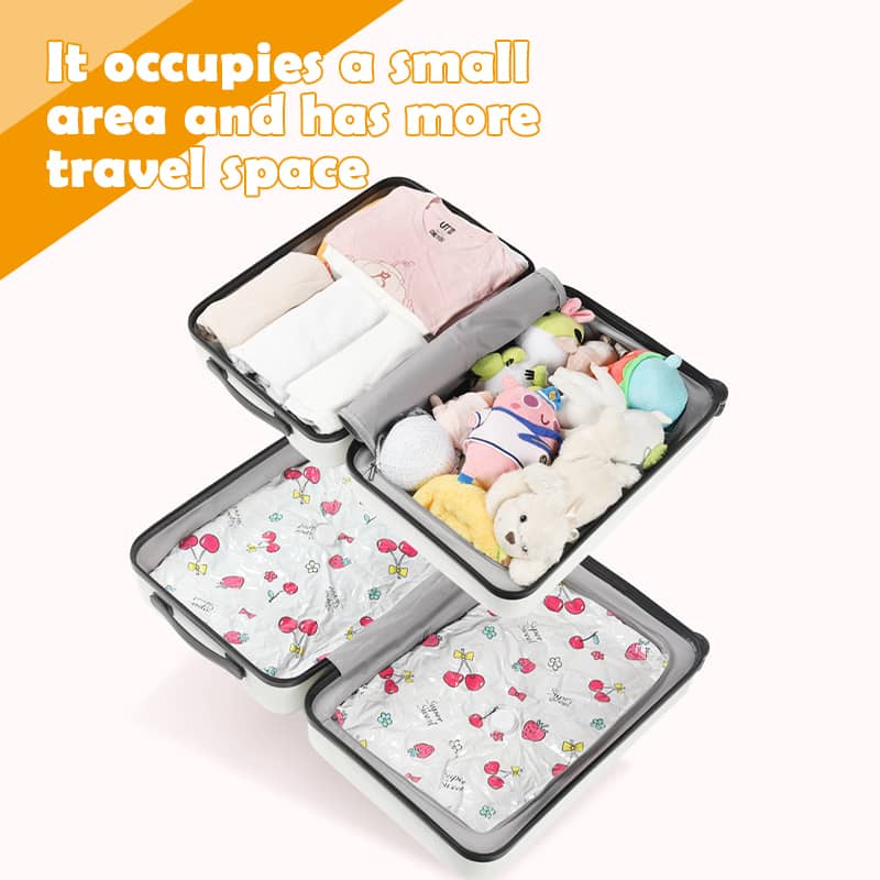No-Pump 3D Vacuum Storage Bags3-Sec FastCompressionTriple Your Closet Space: Seasonal Storage Made Effortless.