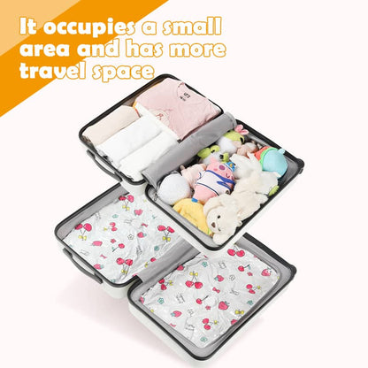 No-Pump 3D Vacuum Storage Bags3-Sec FastCompressionTriple Your Closet Space: Seasonal Storage Made Effortless.