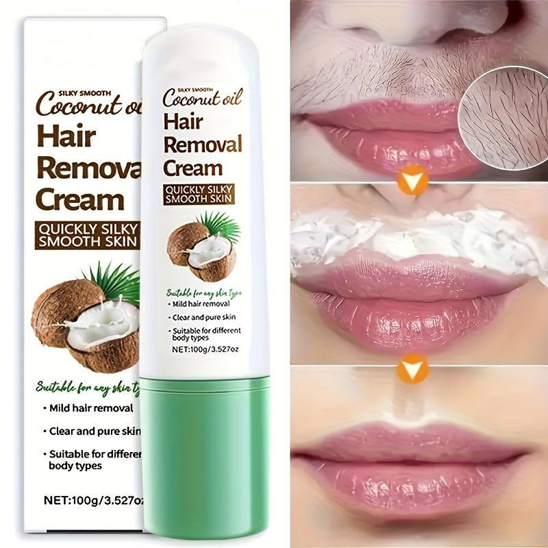Gentle Coconut Oil Hair Removal Cream