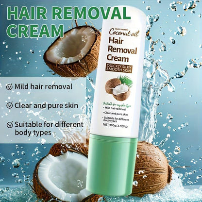 Gentle Coconut Oil Hair Removal Cream