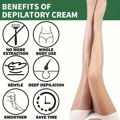 Gentle Coconut Oil Hair Removal Cream