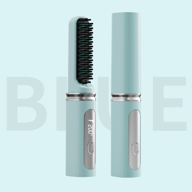 ⏳Limited-time 50% off⏰Rechargeable Cordless Heated Straightening Brush