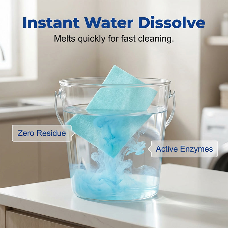 🔥New Hot Selling❤️‍🔥Water-Soluble Floor Cleaning Sheets