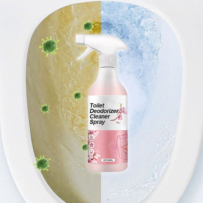 🚽 Toilet Deodorizer Cleaner Spray – Sparkle in Seconds, Fresh All Day! ✨💧 Strong decontamination + lasting fragrance – your toilet’s new best friend. 🌸💪