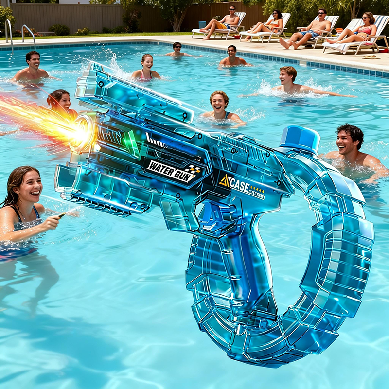 🔥New Hot Selling❤️‍🔥 Electric High-Pressure Water Gun with Circular Clip