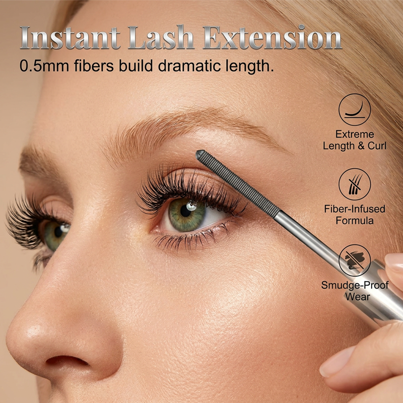 24-Hour Smudge-Proof Fiber Mascara
