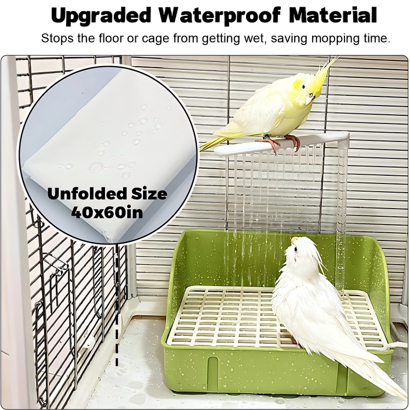 Automatic Parakeet Bird Bath with Pump