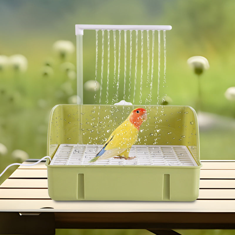 Automatic Parakeet Bird Bath with Pump