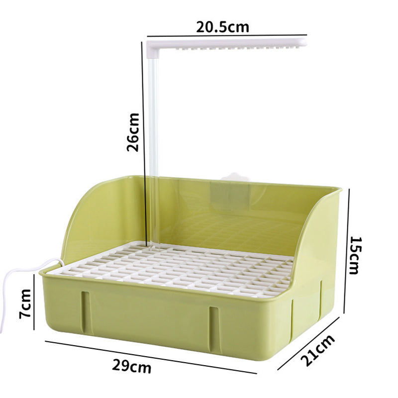 Automatic Parakeet Bird Bath with Pump
