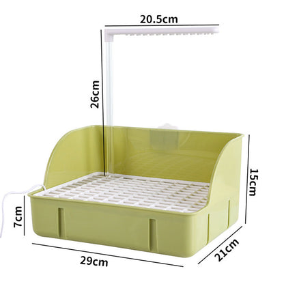 Automatic Parakeet Bird Bath with Pump