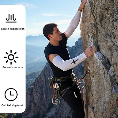 Cooling Arm Sleeves for UV Sun Protection