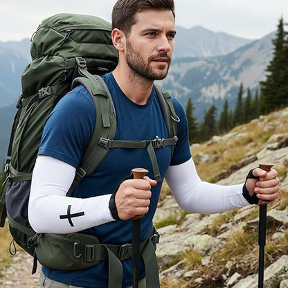 Cooling Arm Sleeves for UV Sun Protection