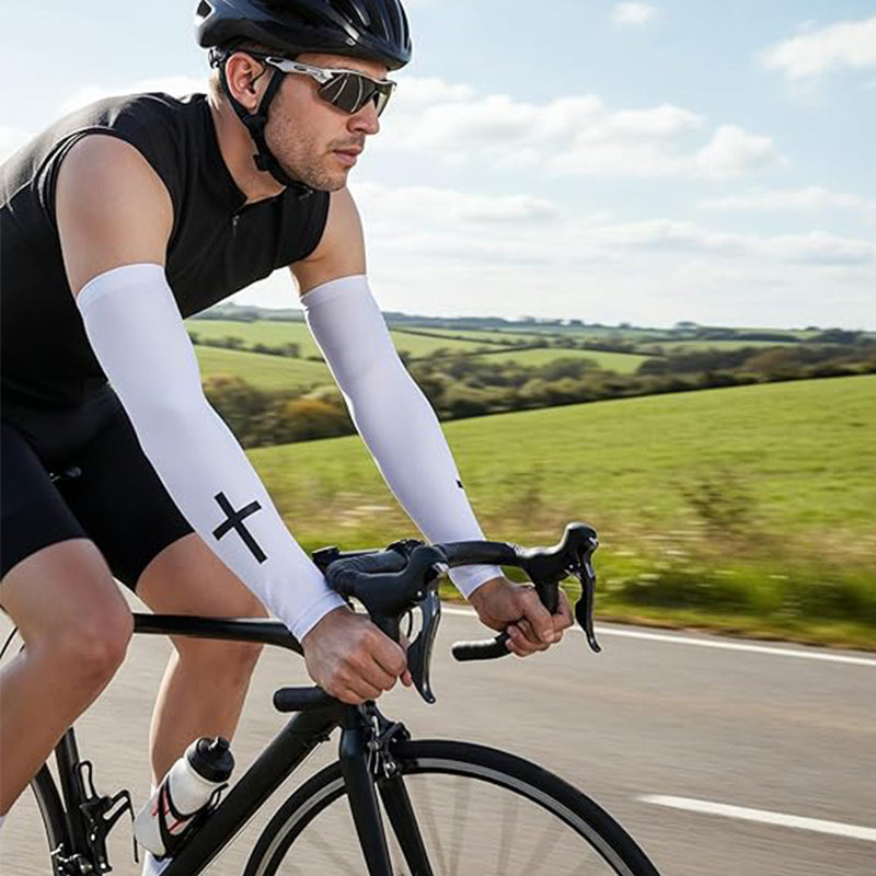 Cooling Arm Sleeves for UV Sun Protection