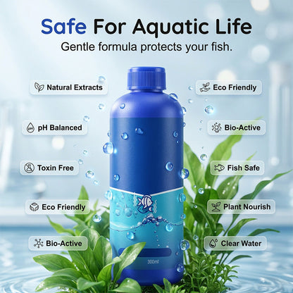 🥳2026 HOT SALE🥳💞50K+ SOLD!🐟💧 50% OFF! Fast-Acting Algae Remover – Instantly clears green water. Safe for fish & plants. A few drops work! 🌿✨
