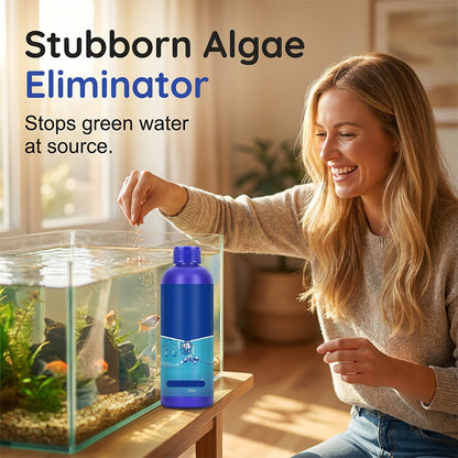 🥳2026 HOT SALE🥳💞50K+ SOLD!🐟💧 50% OFF! Fast-Acting Algae Remover – Instantly clears green water. Safe for fish & plants. A few drops work! 🌿✨