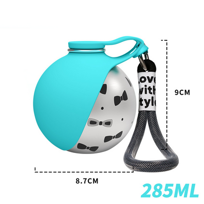 🐕50% OFF🔥 2-in-1 Portable Dog Water Bottle for Small Dogs - Leak-Proof & Compact