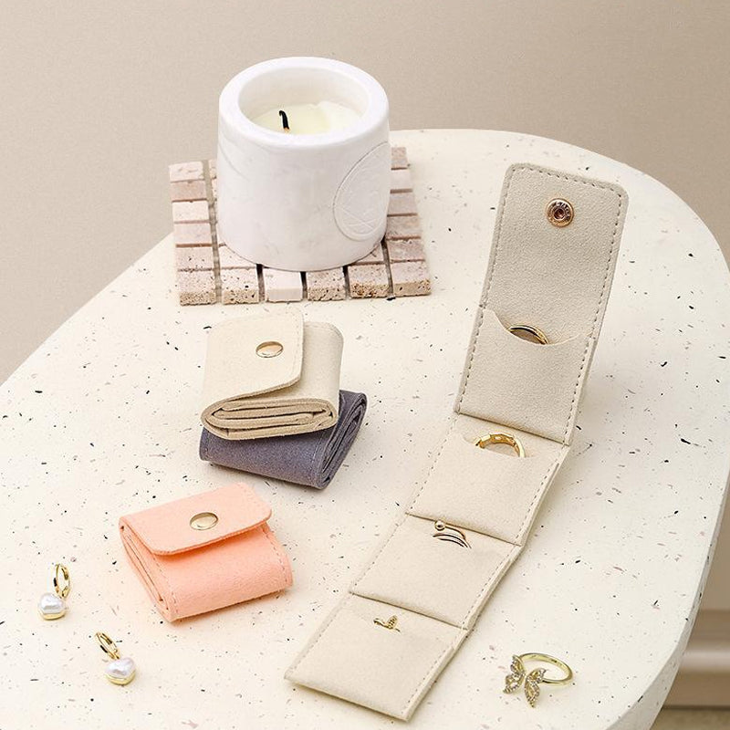Portable Compartment Jewelry Storage Bag