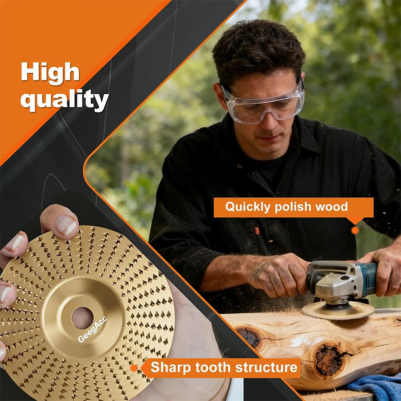 Angle Grinder Wood Carving Disc