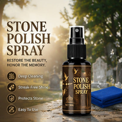 Tombstone Polish Spray with Towel