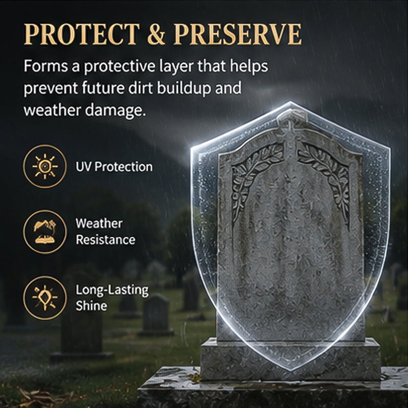Tombstone Polish Spray with Towel