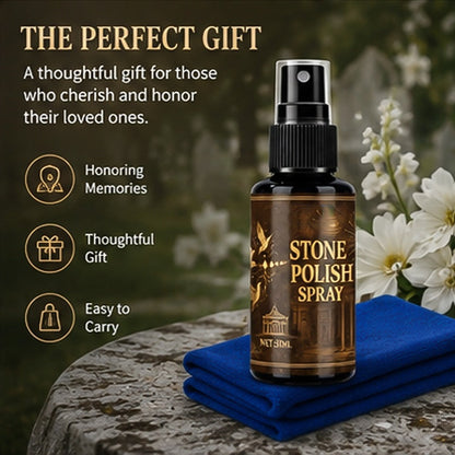 Tombstone Polish Spray with Towel