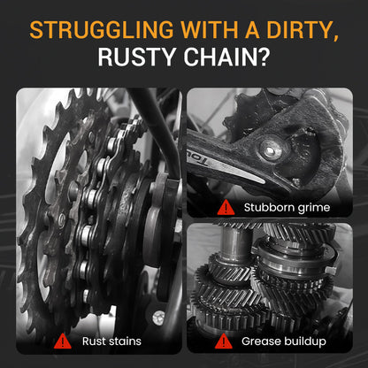 Deep-Cleaning & Rust-Resistant Bicycle Chain Cleaner