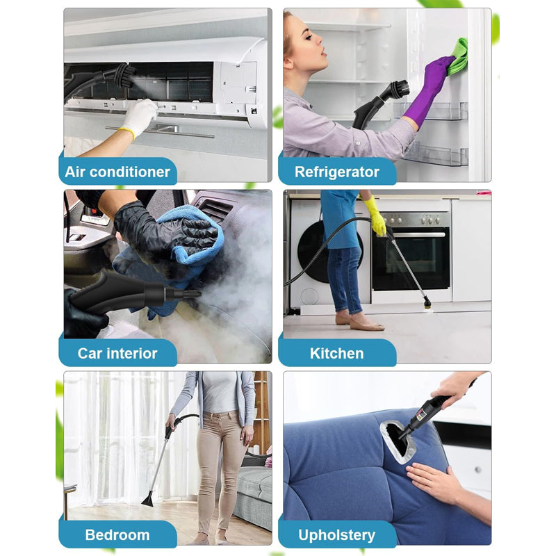 Multi-Purpose 2500W High-Pressure Steam Cleaner Kit