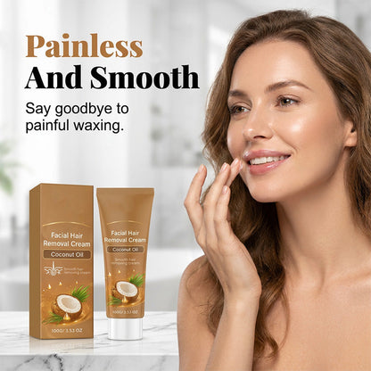Gentle Coconut Oil Formula Hair Removal Cream