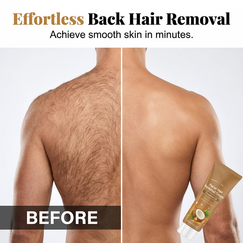 Gentle Coconut Oil Formula Hair Removal Cream