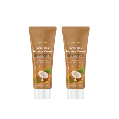 Gentle Coconut Oil Formula Hair Removal Cream