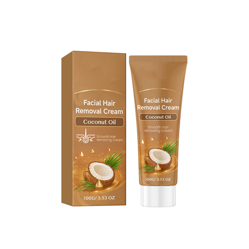 Gentle Coconut Oil Formula Hair Removal Cream