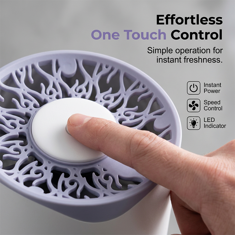 ✨ 360° Desktop Air Purifier – Breathe Clean Air Anywhere! ✨