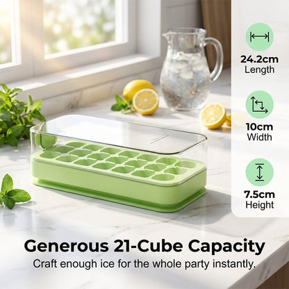 🧊Food-Grade Press-Type Ice Cube Tray