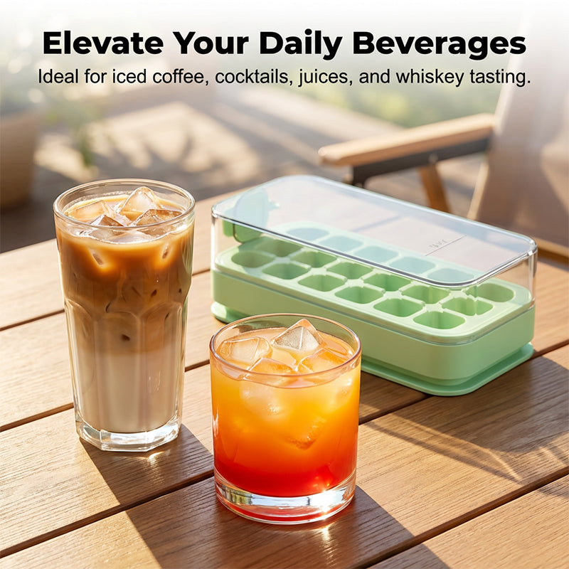 🧊Food-Grade Press-Type Ice Cube Tray