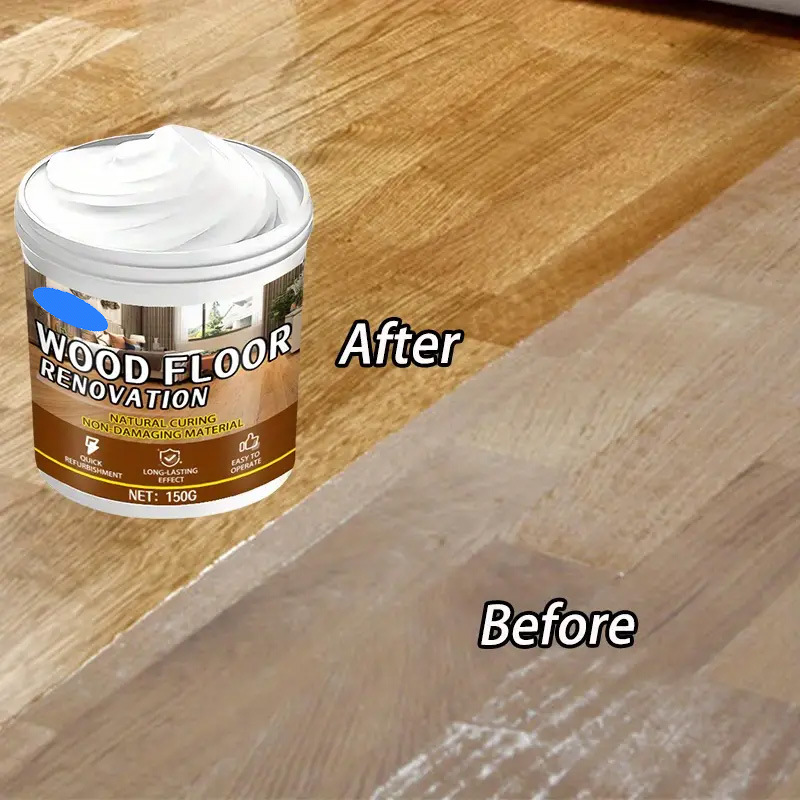 Wood Floor Renovation & Polishing Paste