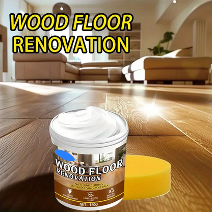 Wood Floor Renovation & Polishing Paste