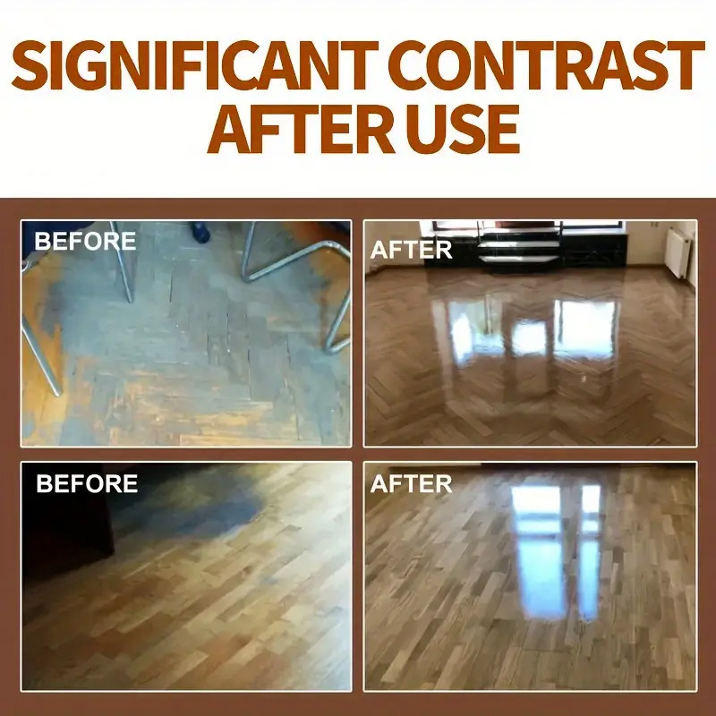 Wood Floor Renovation & Polishing Paste