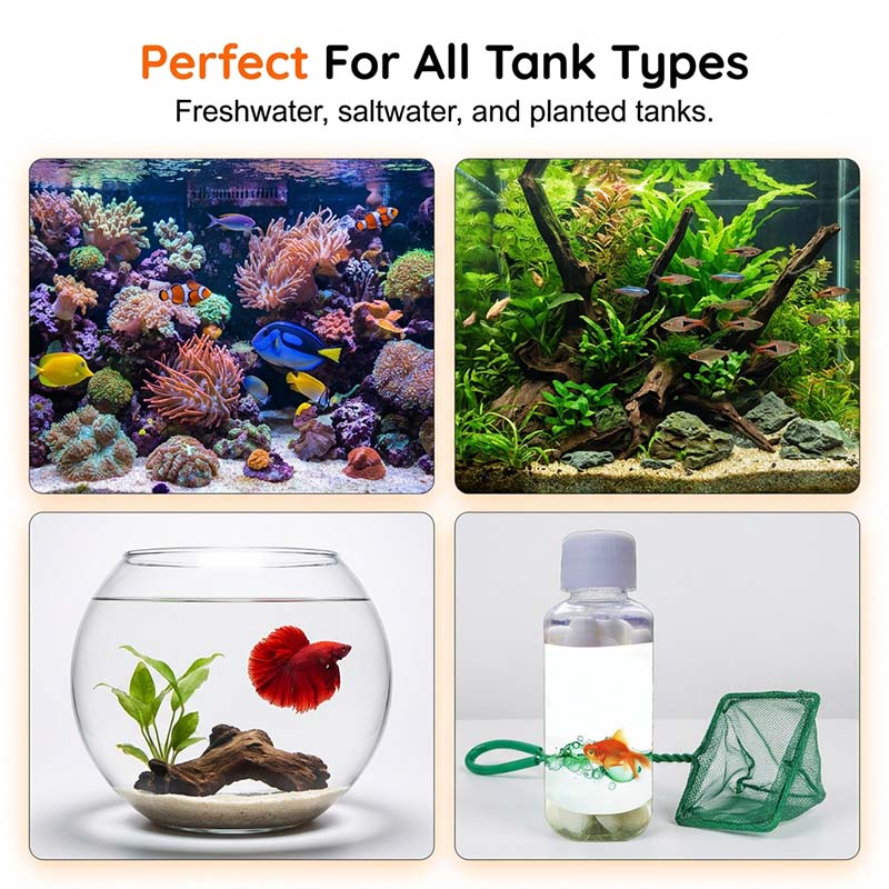 Crystal Clear Aquarium Water Purifying Tablets