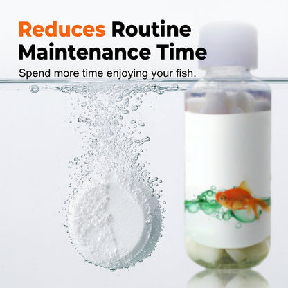 Crystal Clear Aquarium Water Purifying Tablets