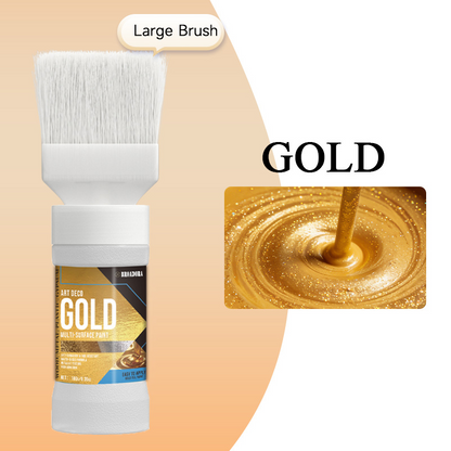 🥳2026 HOT SALE🥳💞50K+ SOLD! 50% OFF!High Adhesion Multi-Surface Gold Foil Paint