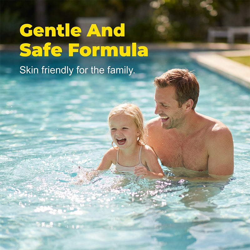 Slow-Release Pool Cleaning Tablets