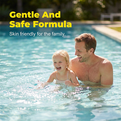 Slow-Release Pool Cleaning Tablets