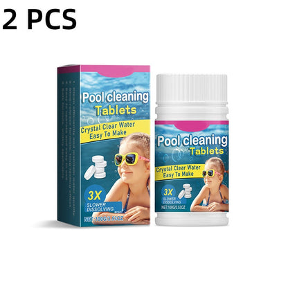 Slow-Release Pool Cleaning Tablets
