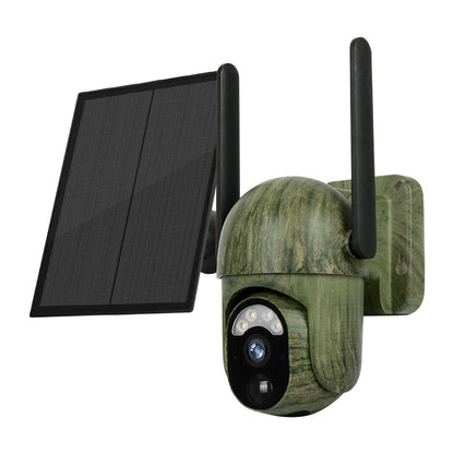 Solar Powered Security Camera with Night Vision