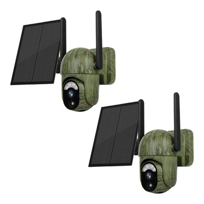 Solar Powered Security Camera with Night Vision