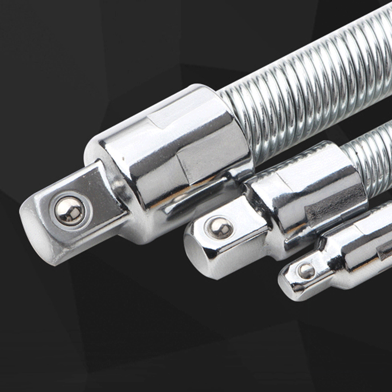 Flexible Socket Extension Bar – Cr-V Steel, Multiple Sizes, Locking