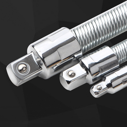 Flexible Socket Extension Bar – Cr-V Steel, Multiple Sizes, Locking