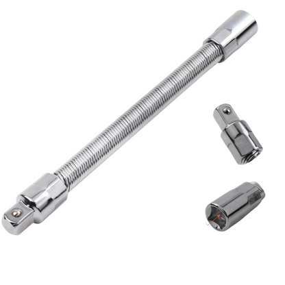 Flexible Socket Extension Bar – Cr-V Steel, Multiple Sizes, Locking
