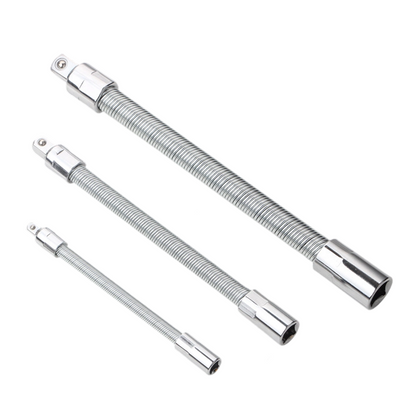 Flexible Socket Extension Bar – Cr-V Steel, Multiple Sizes, Locking