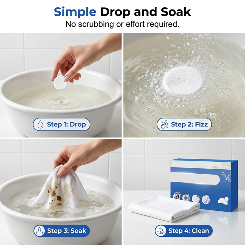 Multi-Functional Active Oxygen Cleaning Tablets